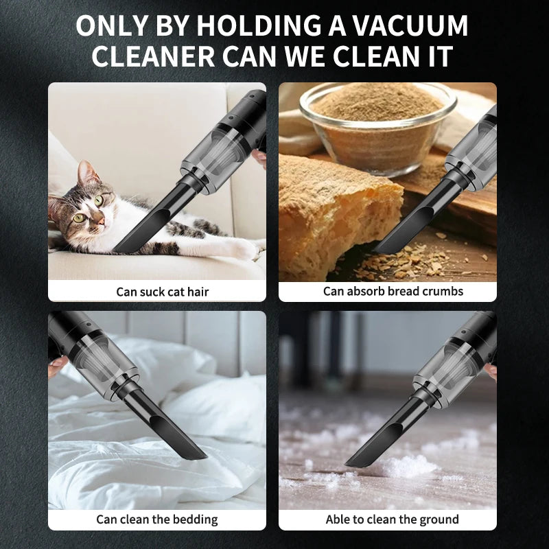 Ultimate 15000Pa Cordless Handheld Car Vacuum & Blower